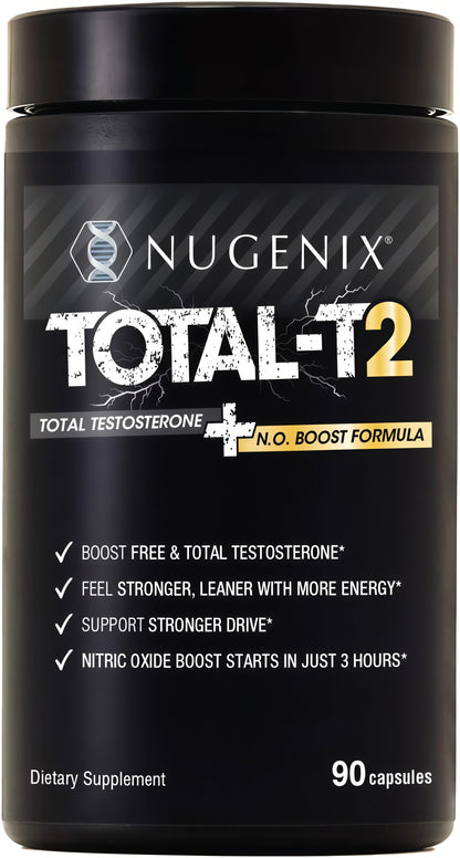 Now Boost T-Levels & Nitric Oxide Nugenix® Total-T2