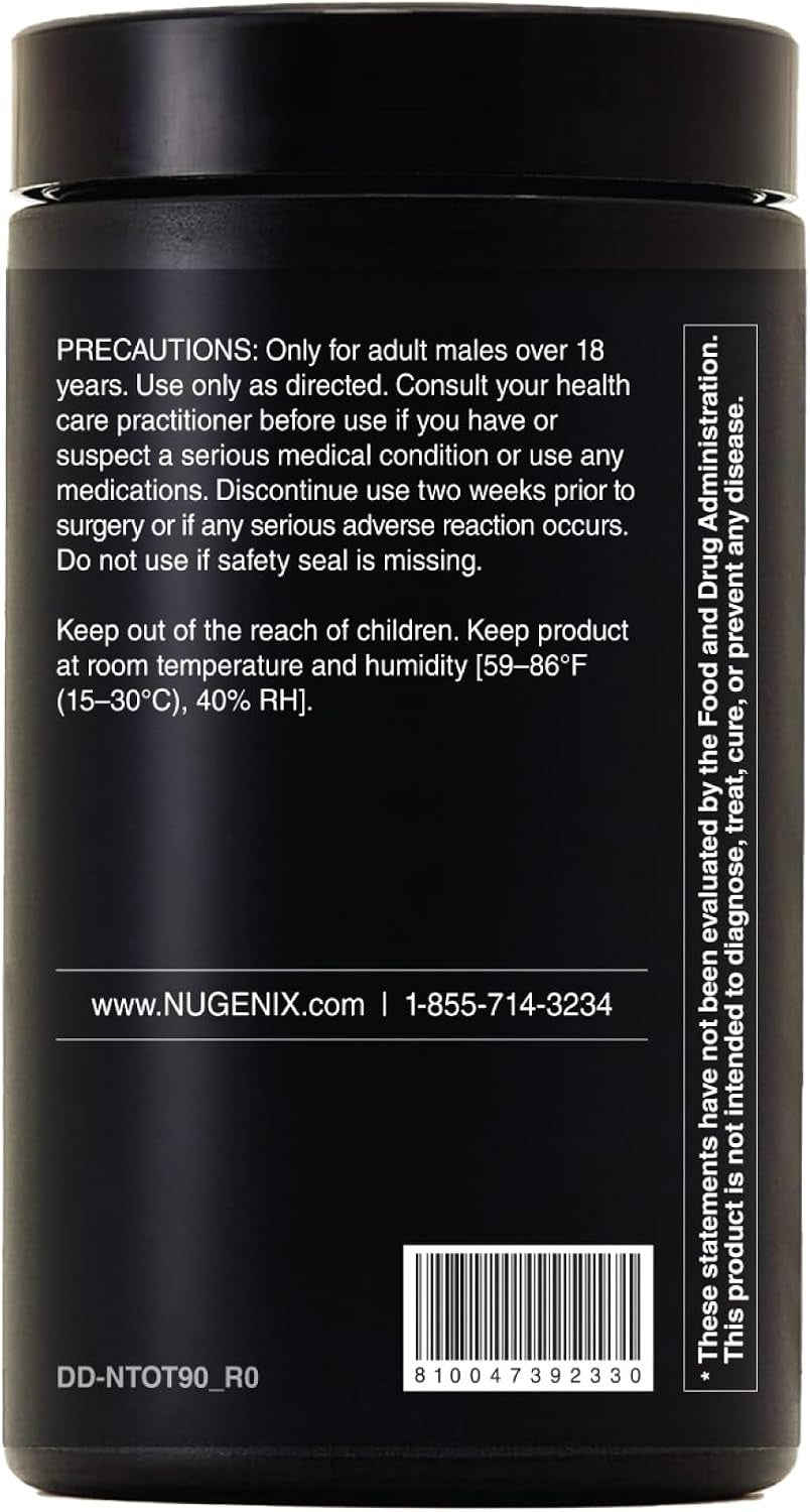 Now Boost T-Levels & Nitric Oxide Nugenix® Total-T2